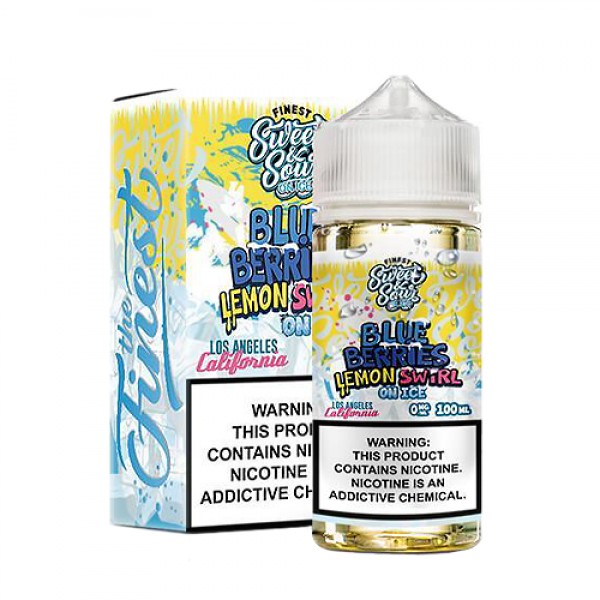 Blue Berries Lemon Swirl On Ice by Finest Sweet & Sour (Candy Shop) 100ml