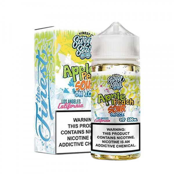 Apple Peach Sour On Ice by Finest Sweet & Sour (Candy Shop) 100ml