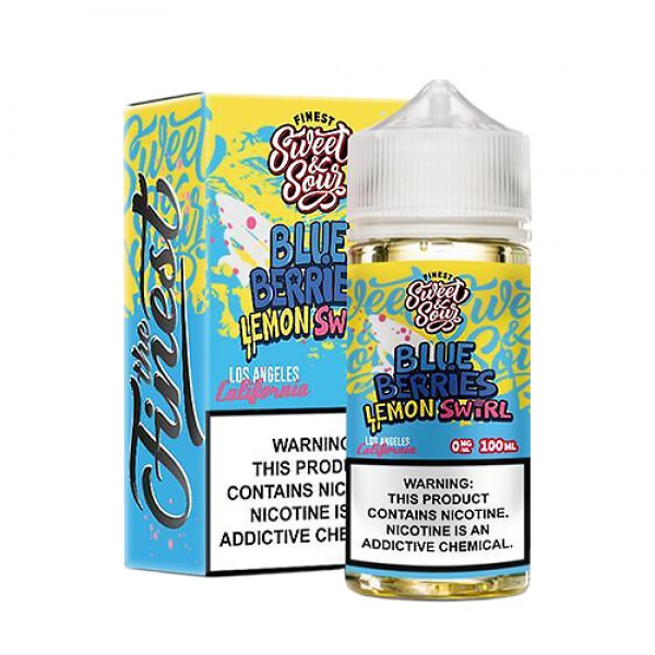 Blue Berries Lemon Swirl by Finest Sweet & Sour (Candy Shop) 100ml