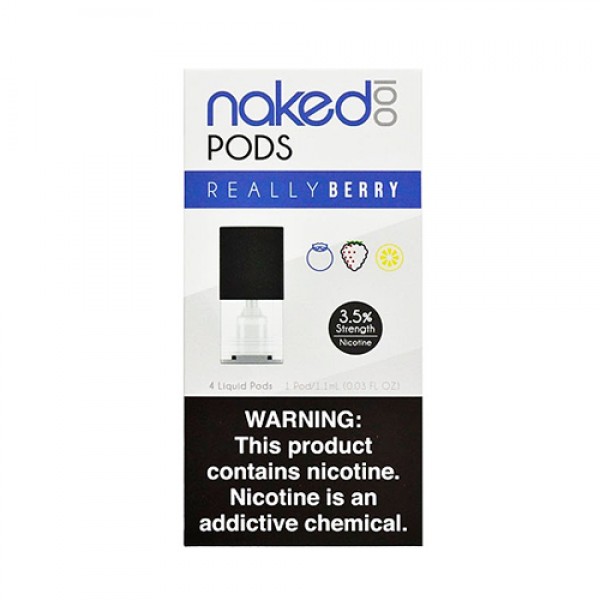 Really Berry - Pack of 4 Pods by Naked 100 Pod System