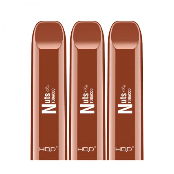 Nuts Tobacco Disposable Vape Pod (Pack of 3) by HQD V2