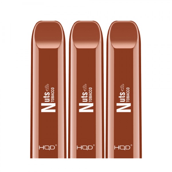 Nuts Tobacco Disposable Vape Pod (Pack of 3) by HQD V2