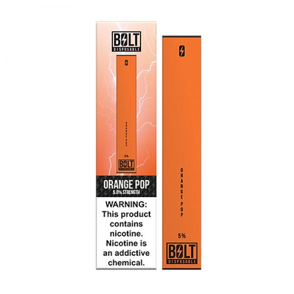 Orange Pop Disposable Pod by BOLT