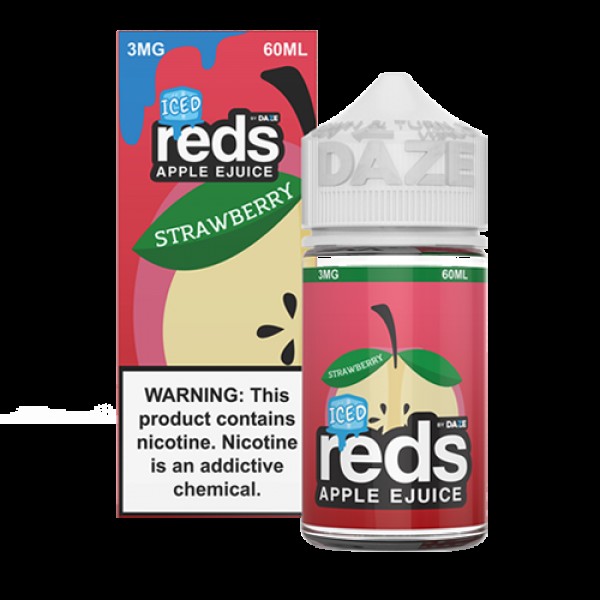 Strawberry ICED by Reds Apple Ejuice 60ml