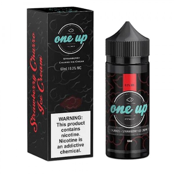 Churros and Strawberry Ice Cream by One Up Vapor Original 100ml