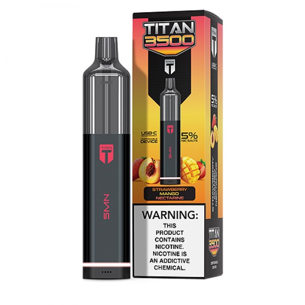 Strawberry Mango Nectar Disposable Pod (3500 Puffs) by Titan 3500