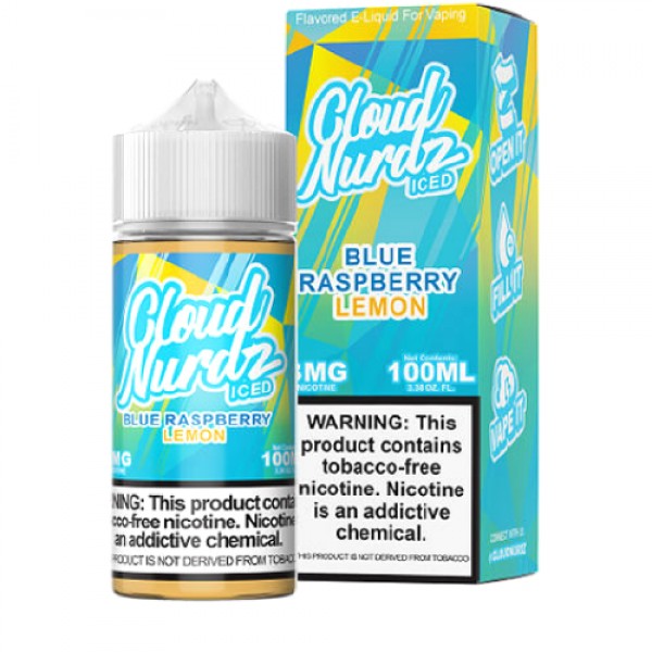 Blue Raspberry Lemon Iced by Cloud Nurdz 100ml