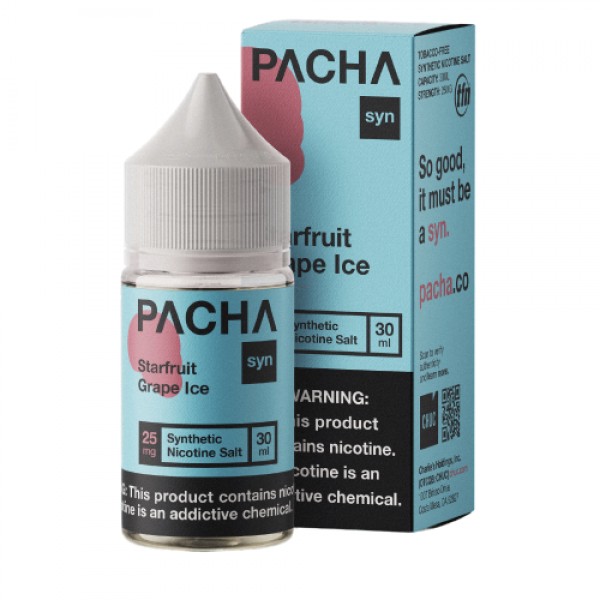 Starfruit Grape Ice by Pachamama Salts 30ml