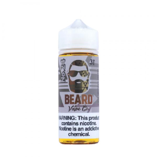 No. 24 (Salted Caramel Melt) by Beard Vape Co 120ml