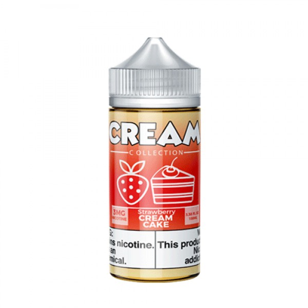 Strawberry Cream Cake by Vape 100 Cream Collection 100ml