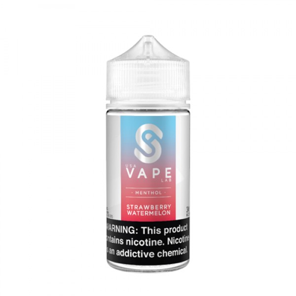 Strawberry Watermelon by USA Vape Lab Menthol 100ml