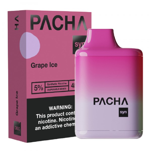 Grape Ice Disposable Pod (4500 Puffs) by Pachamama Syn