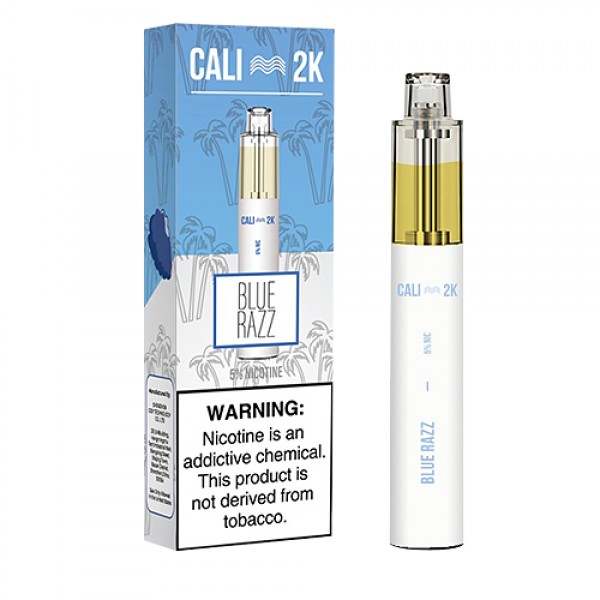 Blue Razz Disposable Pod (2000 Puffs) by Cali Bars 2K