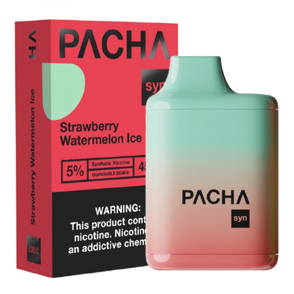 Strawberry Watermelon Ice Disposable Pod (4500 Puffs) by Pachamama Syn