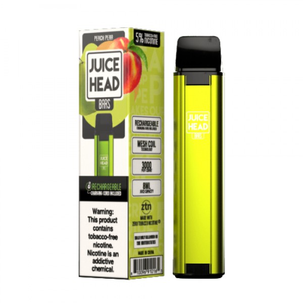 Peach Pear Disposable Pod (3000 Puffs) by Juice Head Bars