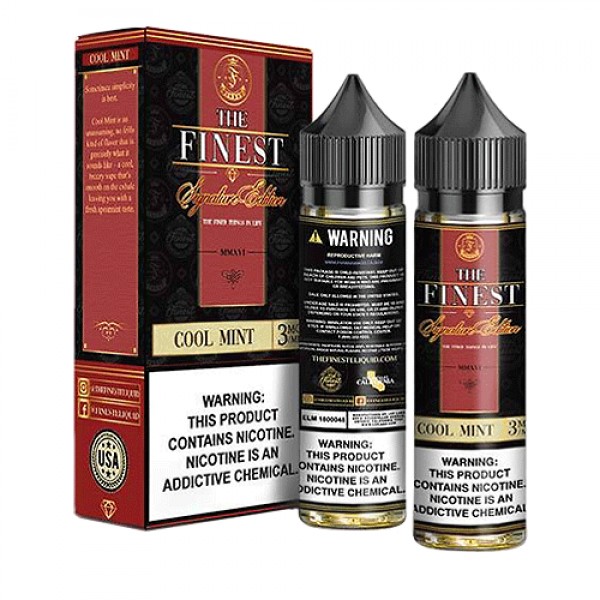 Cool Mint by Finest Signature Edition 120ml (2x60ml)