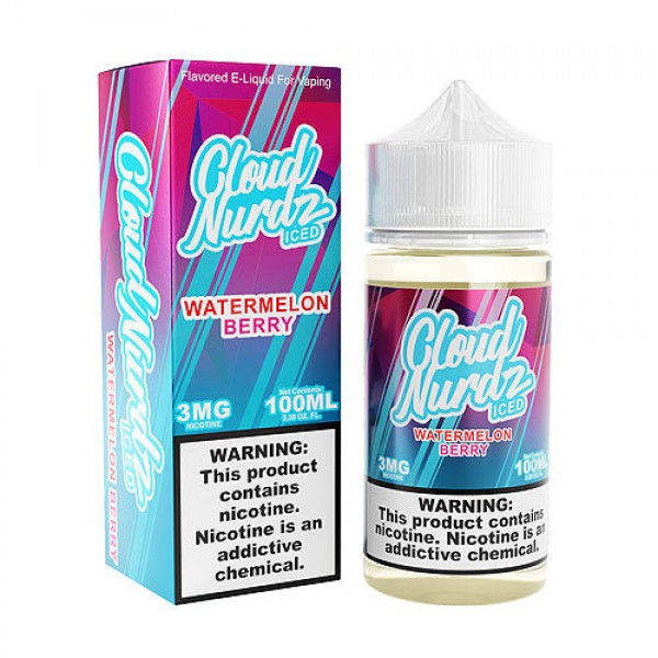 Watermelon Berry Iced by Cloud Nurdz 100ml