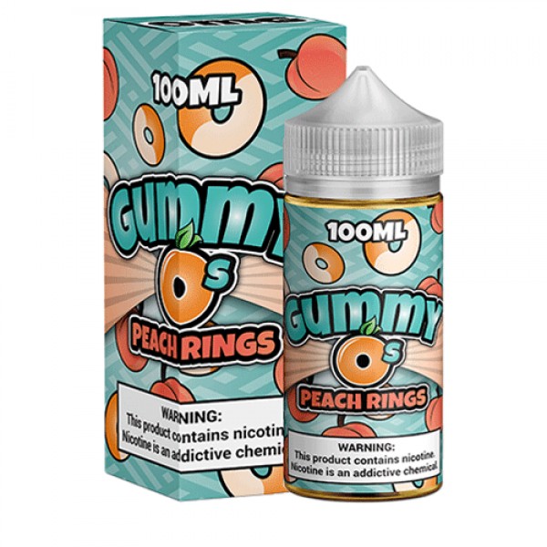 Peach Rings by Gummy O's 100ml