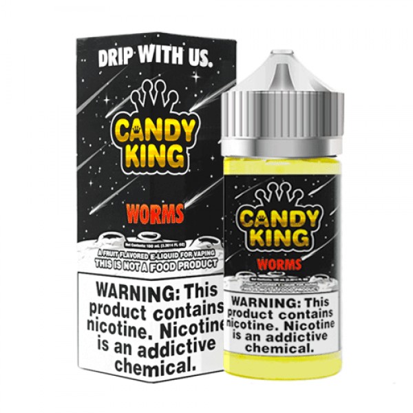 Sour Worms by Candy King 100ml