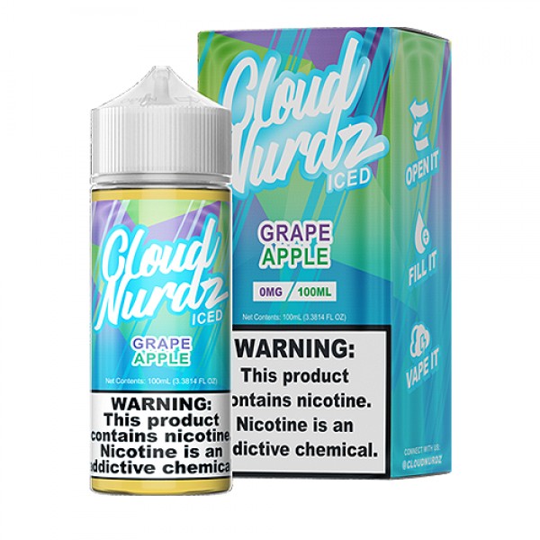 Grape Apple Iced by Cloud Nurdz 100ml