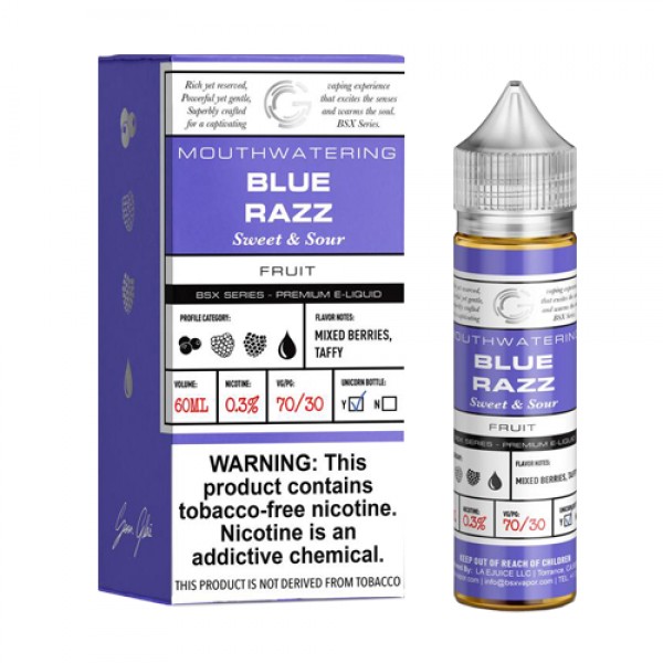 Blue Razz by Glas Basix Series 60ml