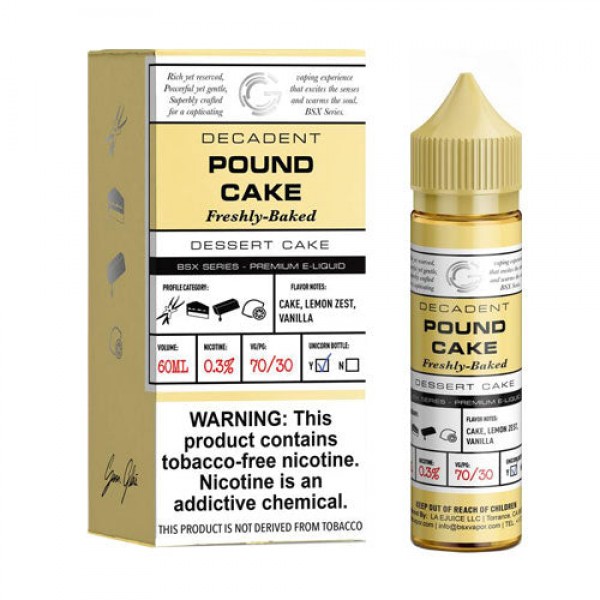 Pound Cake by Glas Basix Series 60ml