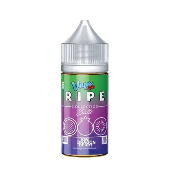 Kiwi Dragon Berry by Vape 100 Ripe Collection Salts 30ml