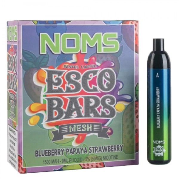 Blueberry Papaya Strawberry Disposable Vape (4000 Puffs) by Noms Esco Bars