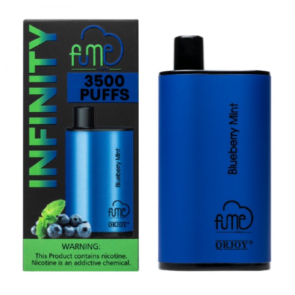 Blueberry Mint Disposable Vape (3500 Puffs) by Fume Infinity