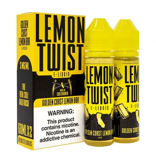 Golden Coast Lemon Bar by Lemon Twist 120ml (2x60ml)