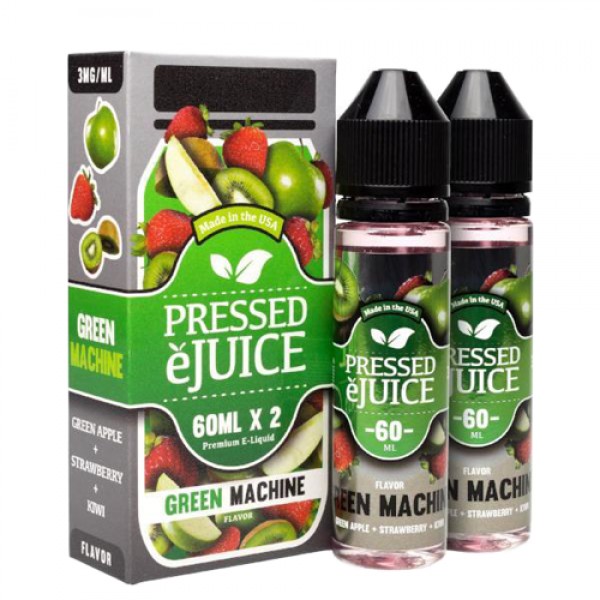 Green Machine by Pressed eJuice 120ml (2x60ml)