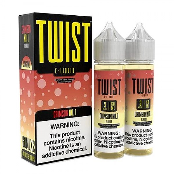 Crimson No.1 (Strawberry Crush Lemonade) by Lemon Twist 120ml (2x60ml)