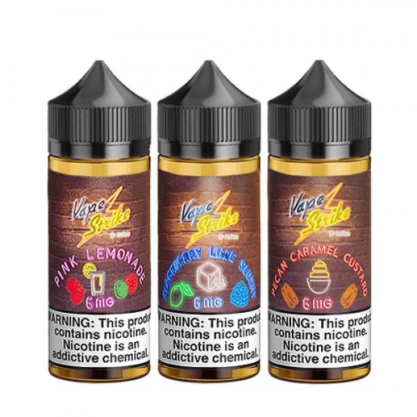 3PACK BUNDLE by Vape Strike 300ml (3x100ml)