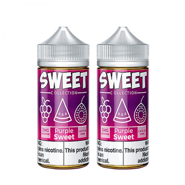 2PACK BUNDLE Purple Sweet by Vape 100 Sweet Collection 200ml (2x100ml)