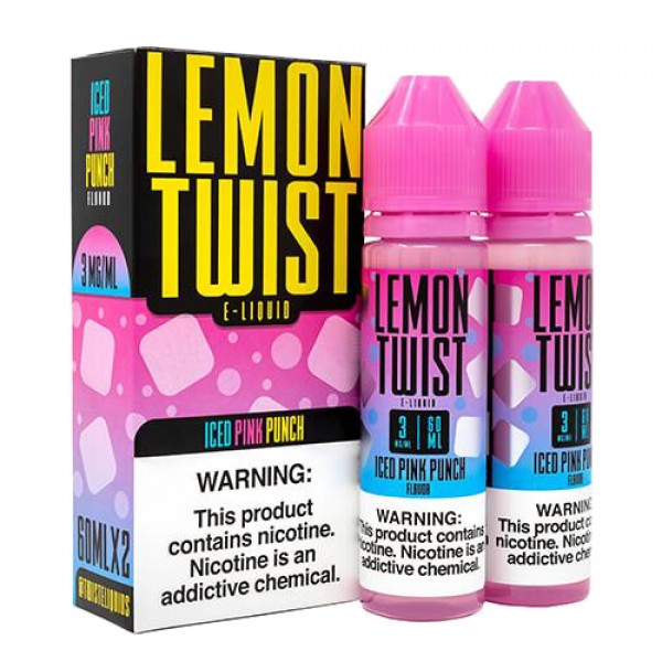 Pink 0 (Iced Pink Punch) by Lemon Twist 120ml (2x60ml)