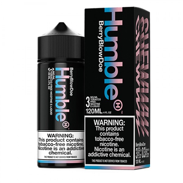 Blue Raspberry Chew (Berry Blow Doe) by Humble Juice Co. 120ml