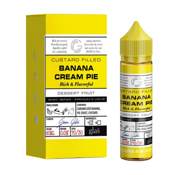 Banana Cream Pie by Glas Basix Series 60ml