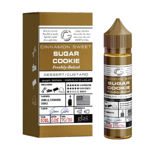 Sugar Cookie by Glas Basix Series 60ml