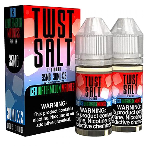 Iced Watermelon Madness by Twist Salt 60ml (2x30ml)