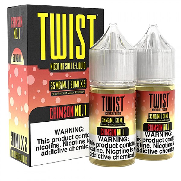 Crimson No.1 (Strawberry Crush Ice) by Twist Salt 60ml (2x30ml)