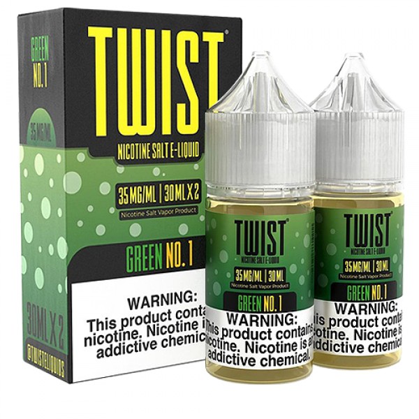 Green No.1 (Honeydew Melon Chew) by Twist Salt 60ml (2x30ml)